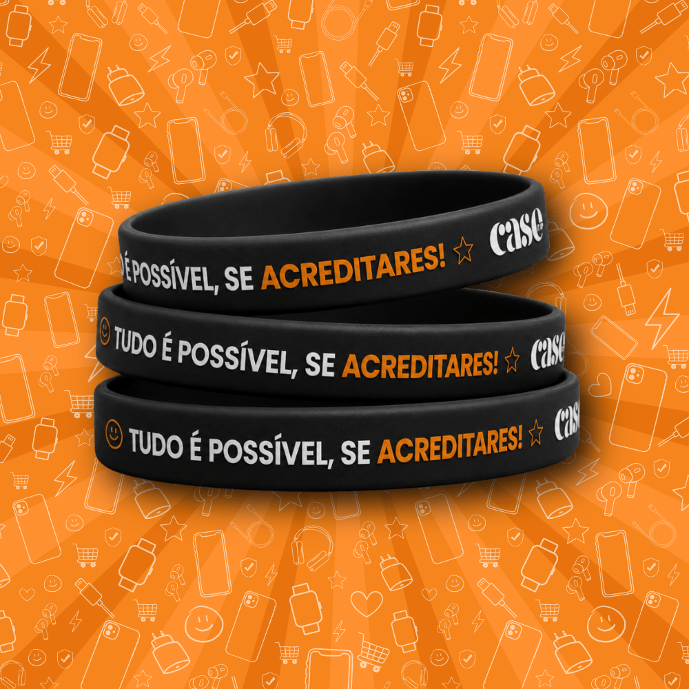 Pulseira Motivacional - CASE IT UP