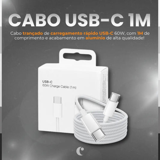 Cabo USB-C 1M - CASE IT UP
