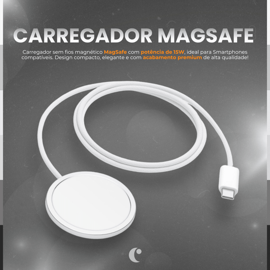 Carregador MagSafe 15W - CASE IT UP