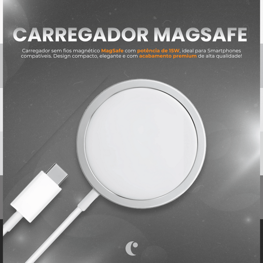 Carregador MagSafe 15W - CASE IT UP