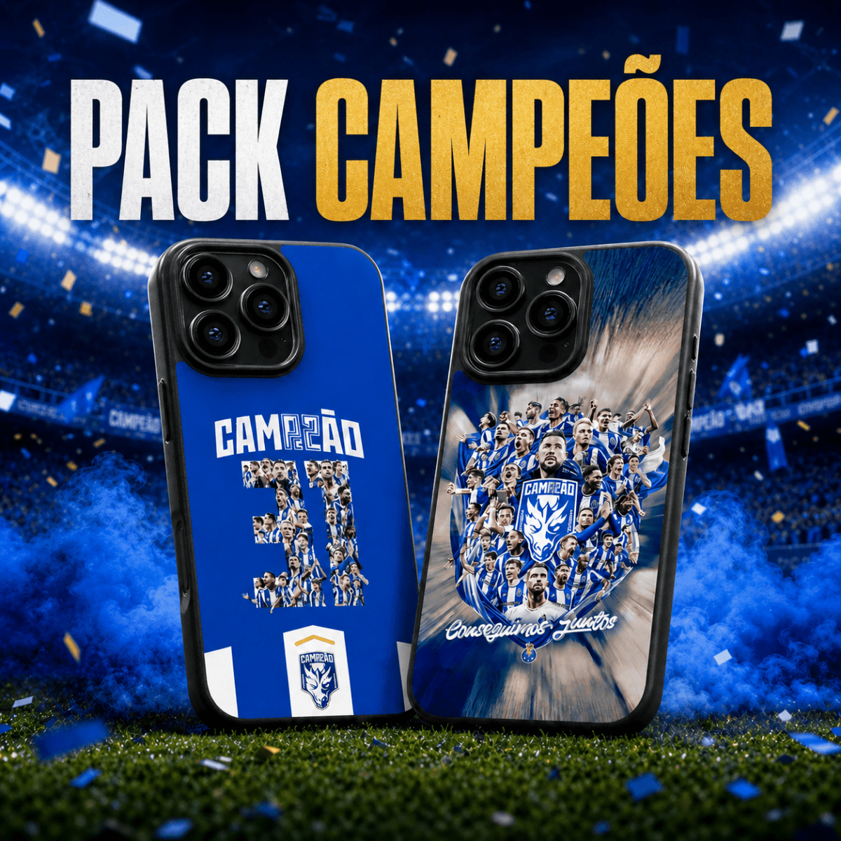 Pack Campeões - CASE IT UP